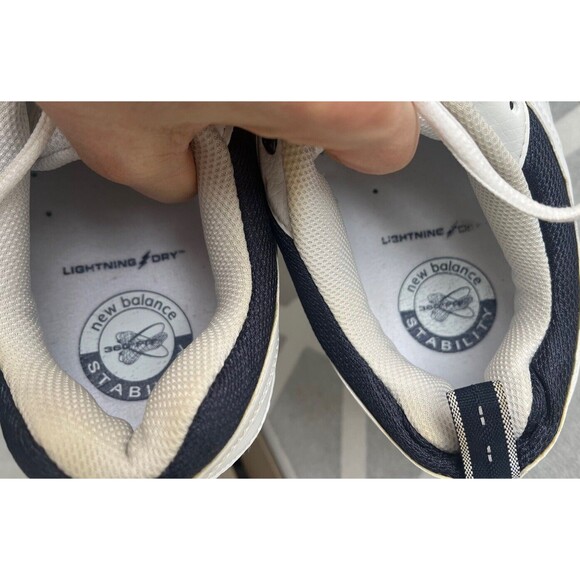 New Balance Shoes Men White Leather Athletic Shoes MX855 WN Sz 14 D Sneakers main image 7